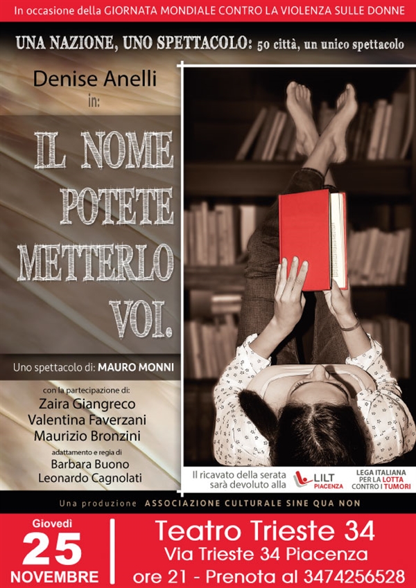 Il nome potete metterlo voi